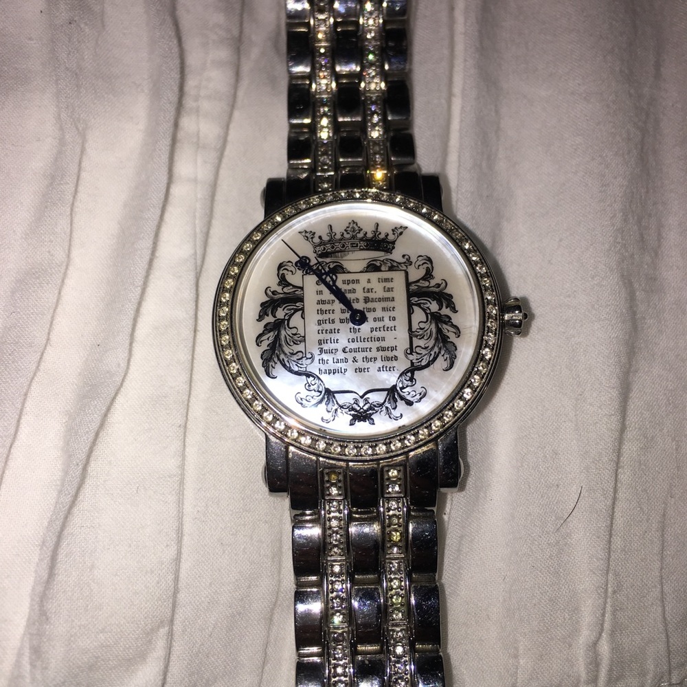 Juicy Couture crystal watch